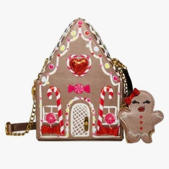 Betsey Johnson Gingerbread House Purse - Picture 4 of 4